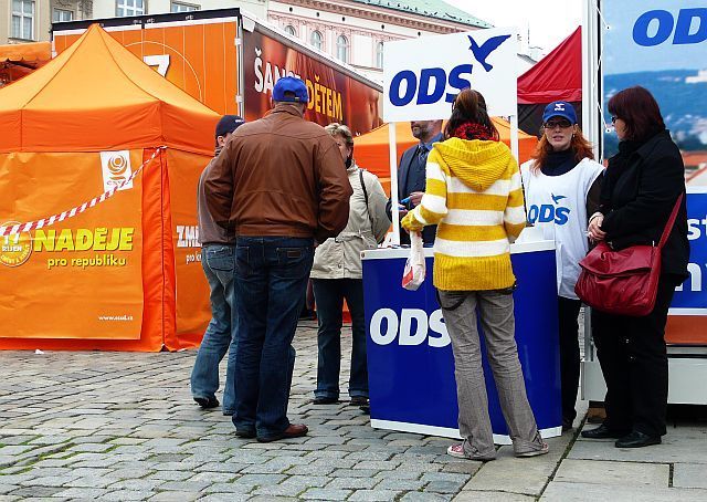 Míting ČSSD v Olomouci