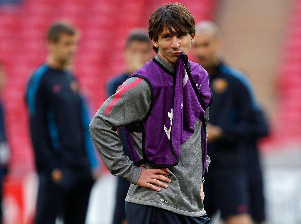 Finále Ligy mistrů, Wembley (Lionel Messi)