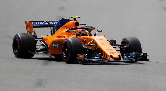 F1, VC Ázerbájdžánu 2018: Stoffel Vandoorne, McLaren