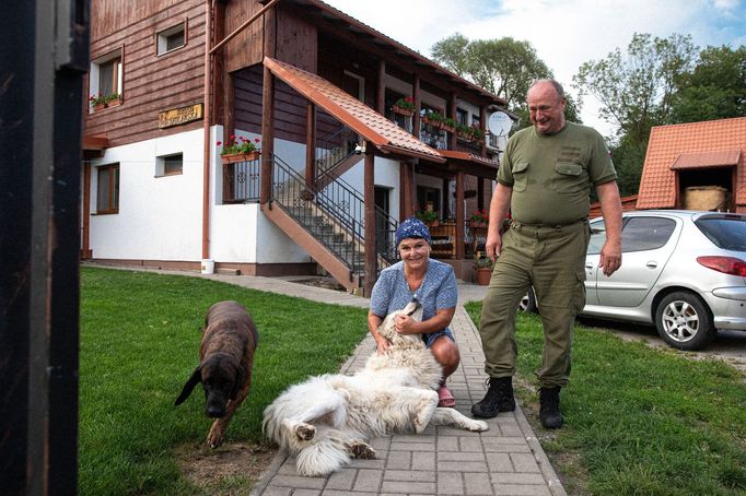 Obec Sučany, která má problém s útoky medvědů na domácí zvířata.