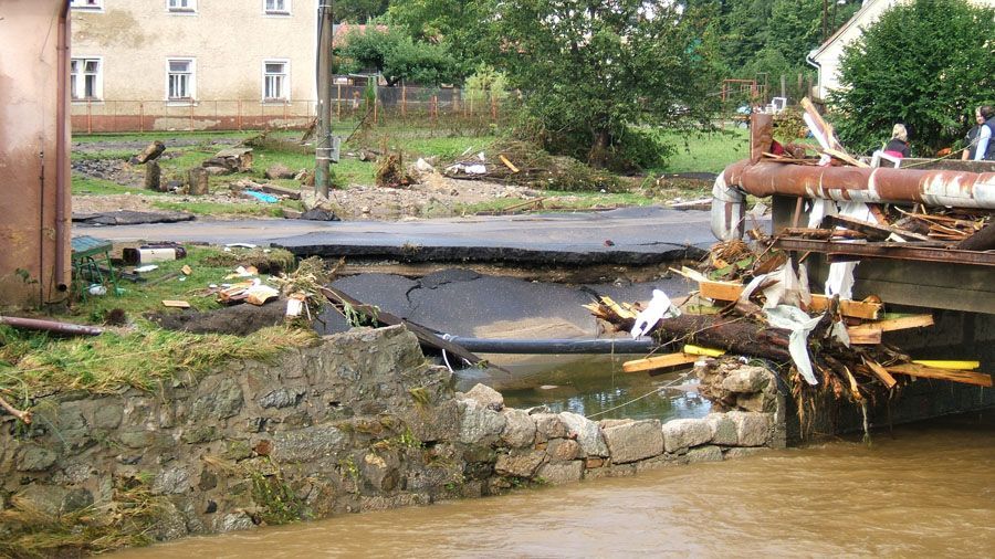 Povodně srpen 2010 - Raspenava