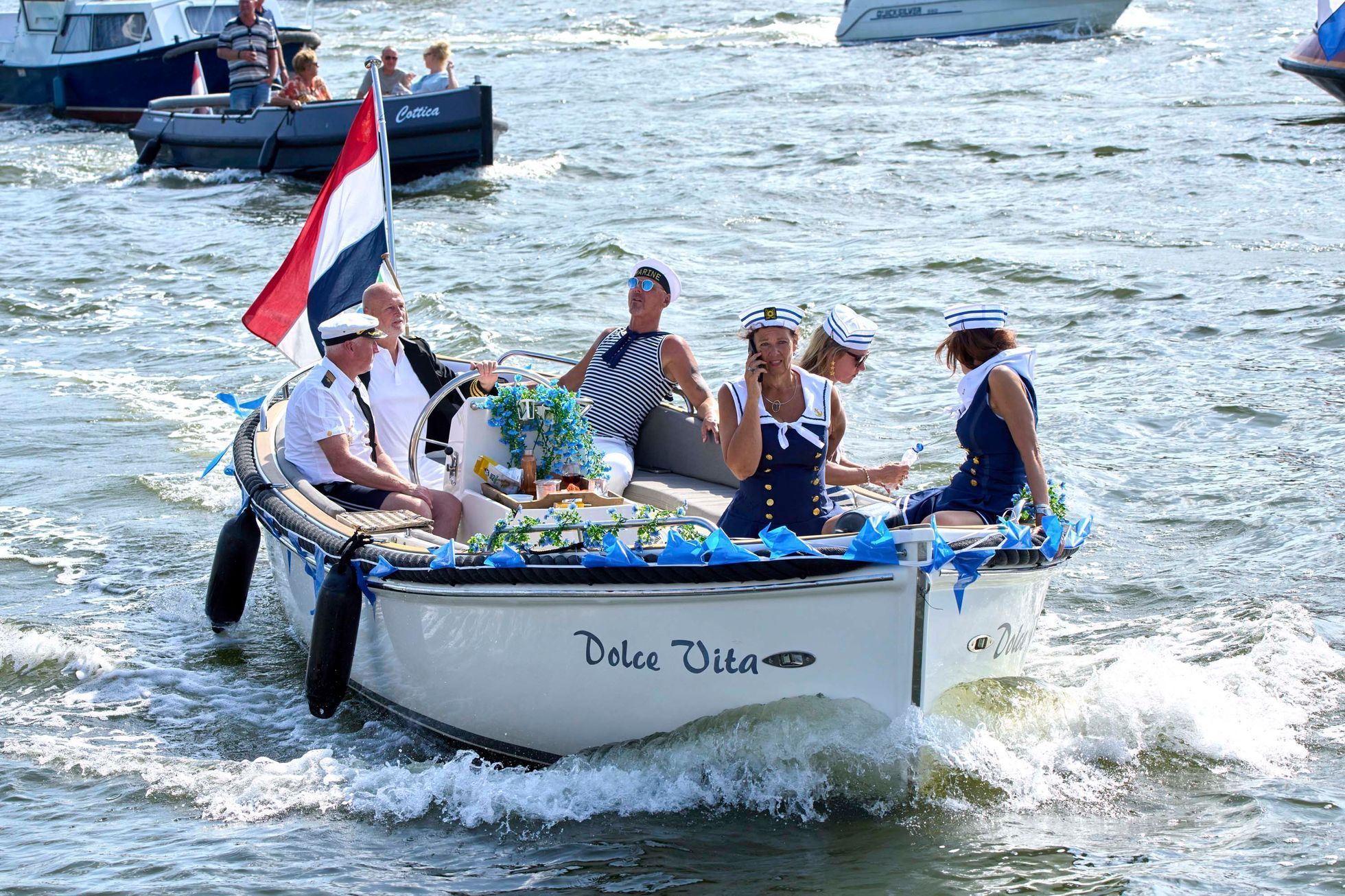 Holandsko, Amsterdam, moře, plachetnice, festival