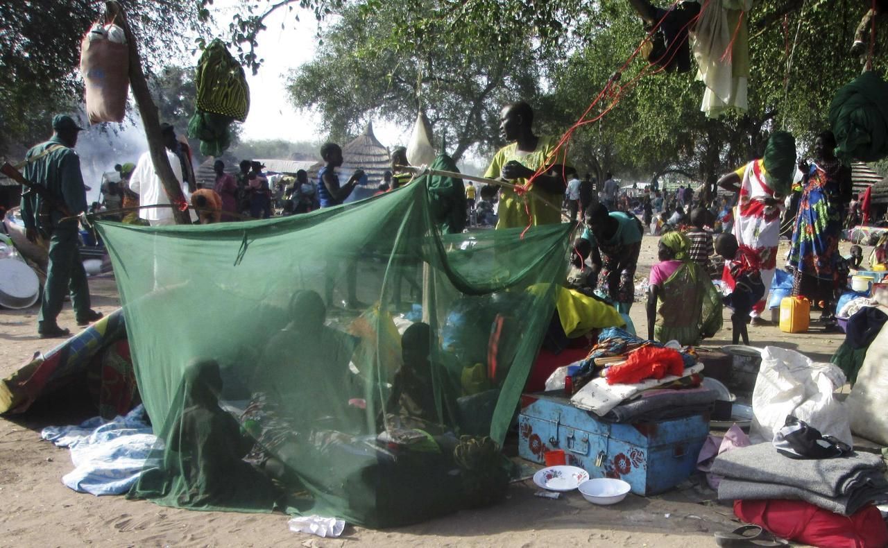 Lidé prchající z domovů v Jižním Súdanu