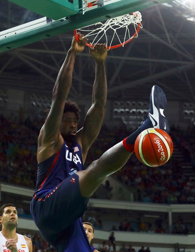 Basketbal OH 2016, semifinále USA - Španělsko