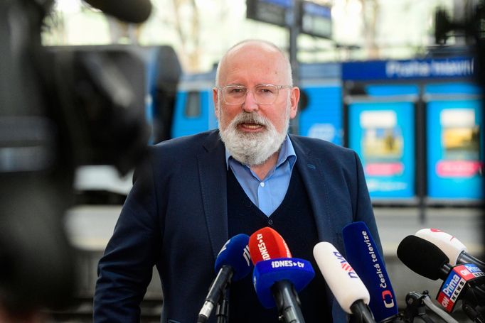 Frans Timmermans, místopředseda Evropské komise.