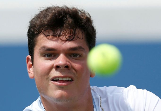 Raonic na tenisovém US Open