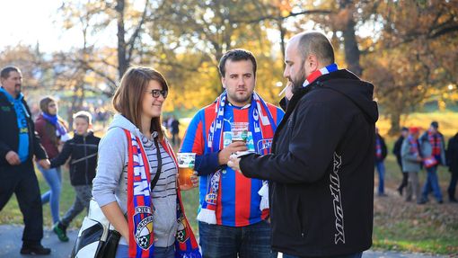 Plzeň - Sparta, fanoušci před zápasem