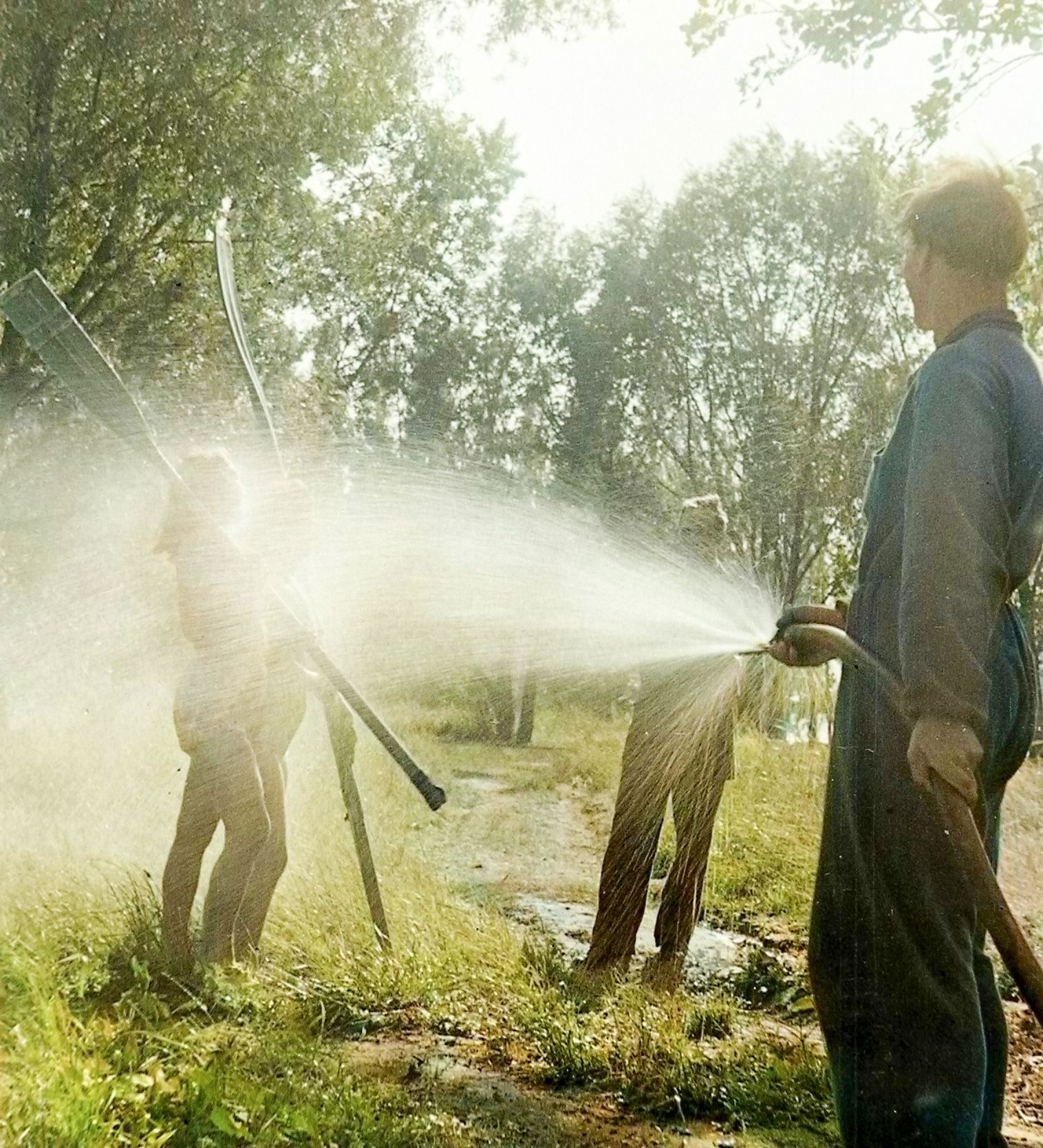 Tenkrát v létě, léto. Retro. Historie. Kolorované fotografie, Zahraničí, Fortepan