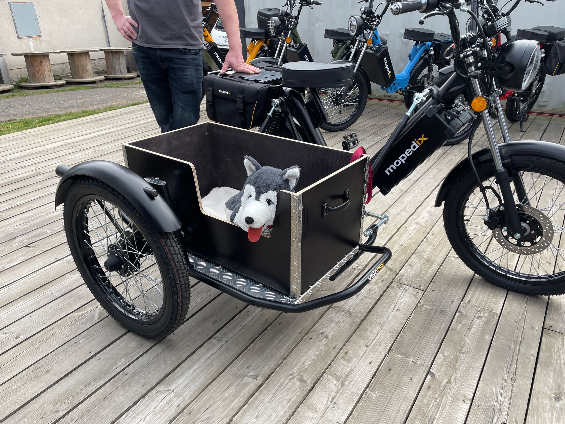 Moped Mopedix a Velorex