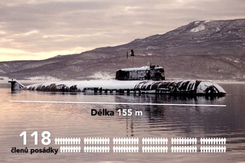 Infografika: Tragédie ponorky Kursk. Rusko ji před světem tajilo dva dny