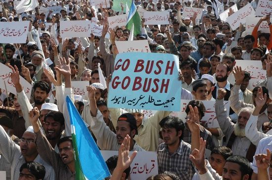 Protesty proti Bushovi