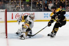 Pastrňák vyrovnal 257. gólem Straku, úchvatná série Bostonu přesto skončila