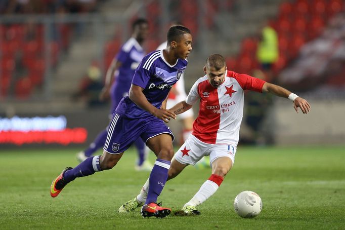 EL, Slavia-Anderlecht: Levan Kenija