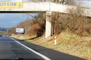 Nebezpečná místa na silnicích západně od Prahy