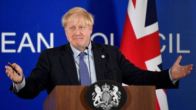 premiér Velké Británie Boris Johnson