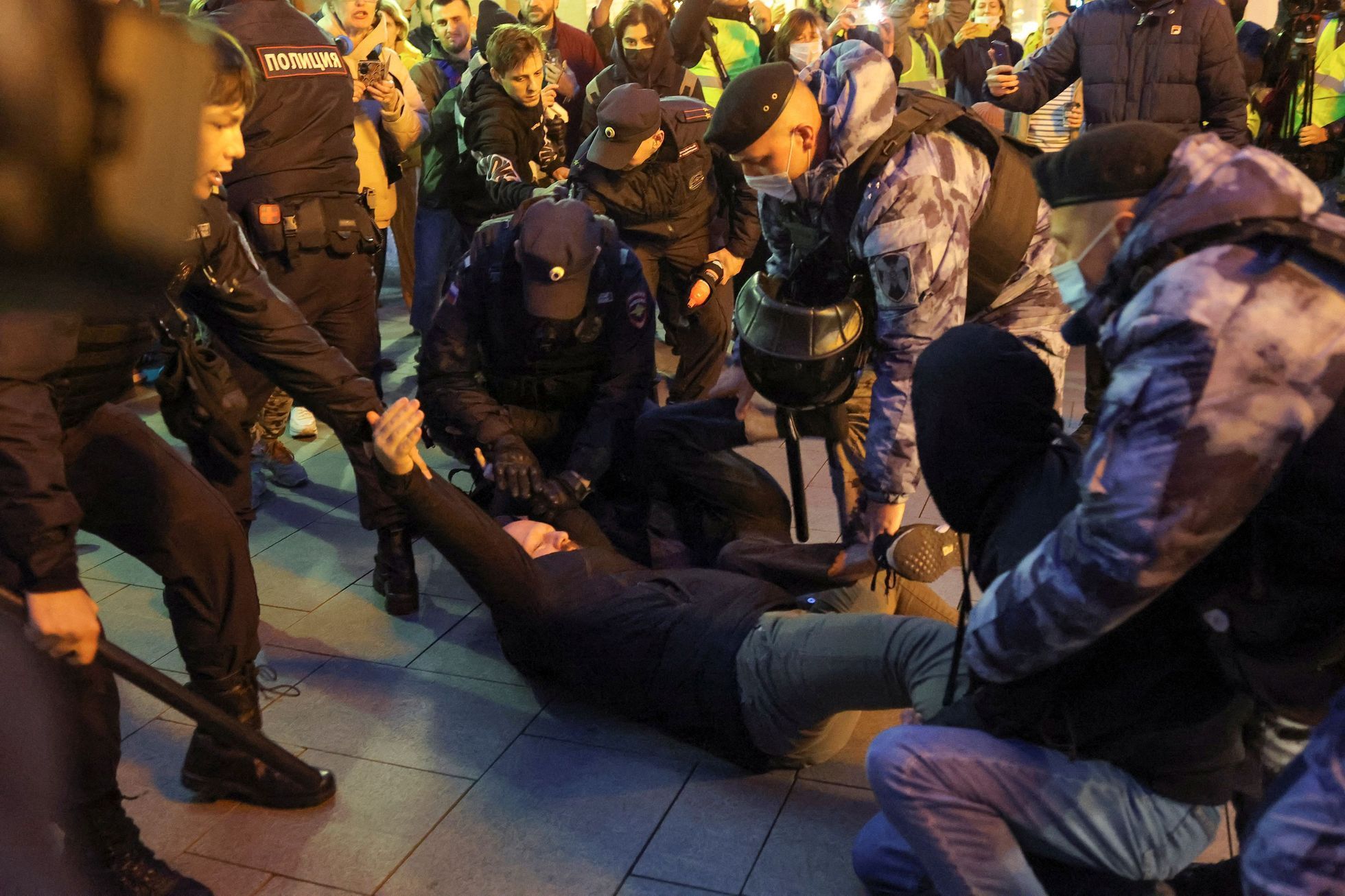 Protesty v Moskvě