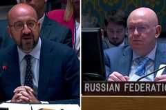 Video: Tvrdá kritika Ruska na půdě OSN. Putinův diplomat raději opustil místnost