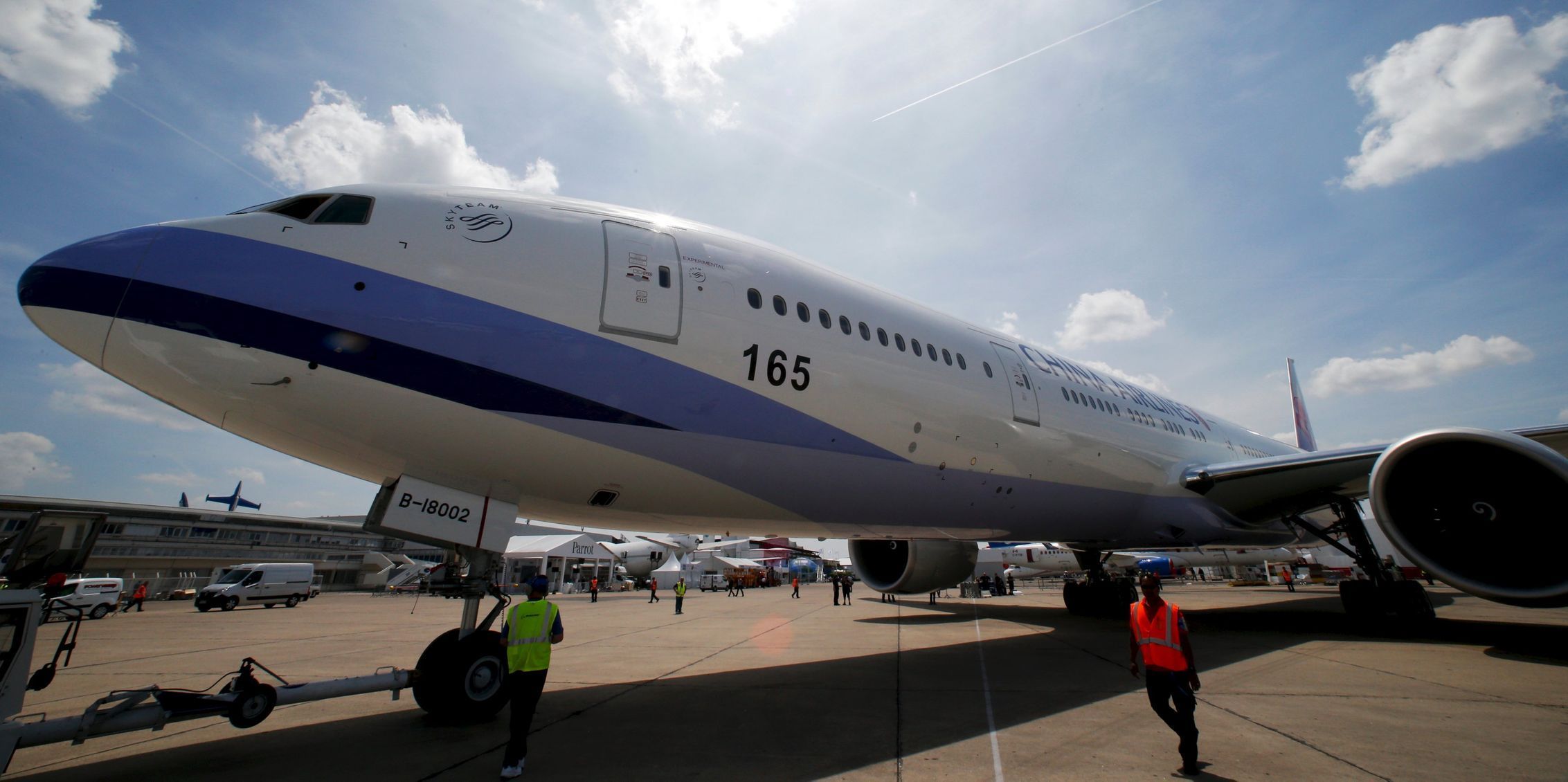 Mezinárodní aerosalon na letišti Le Bourget