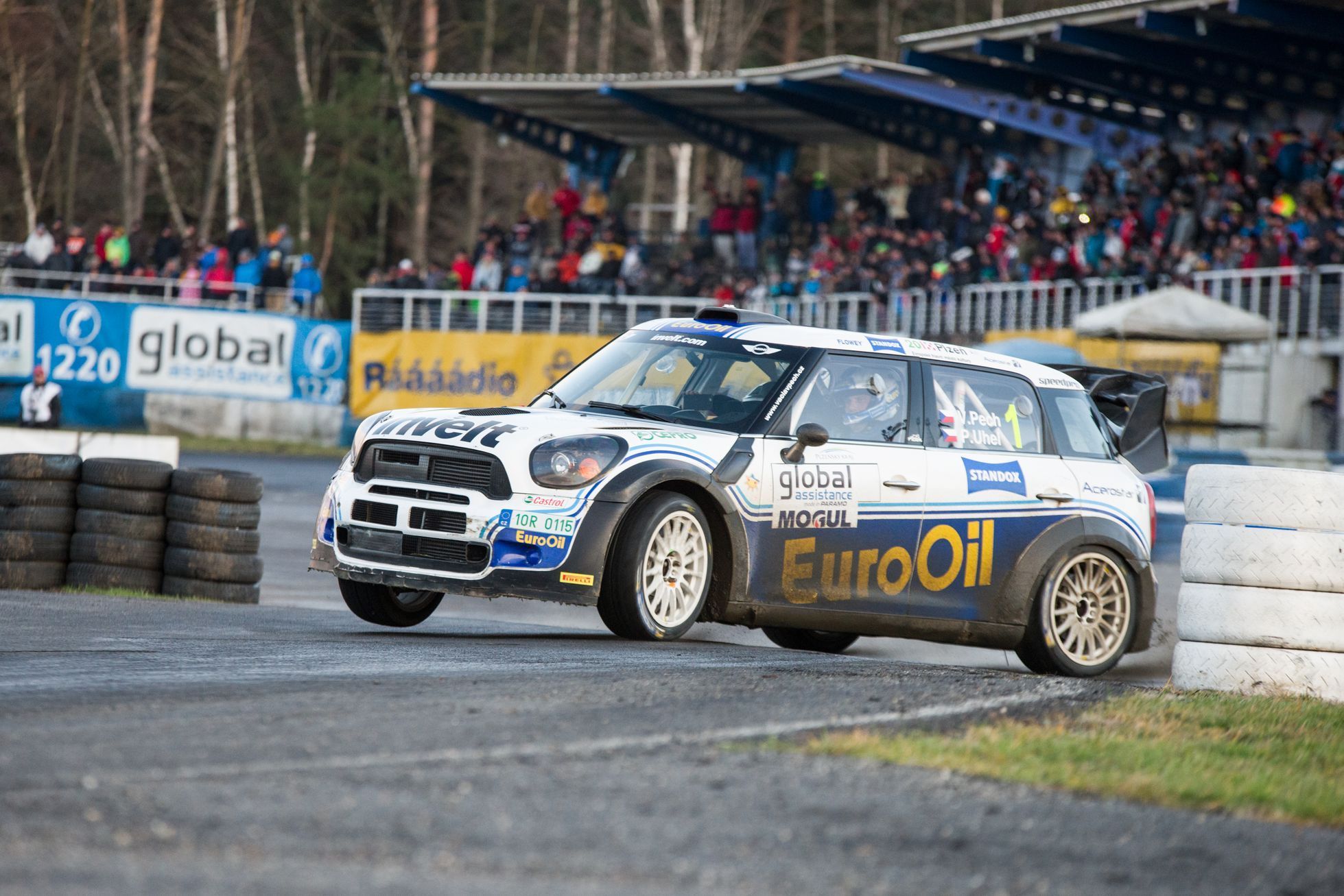 Setkání mistrů 2015: Václav Pech, Mini John Cooper Works WRC