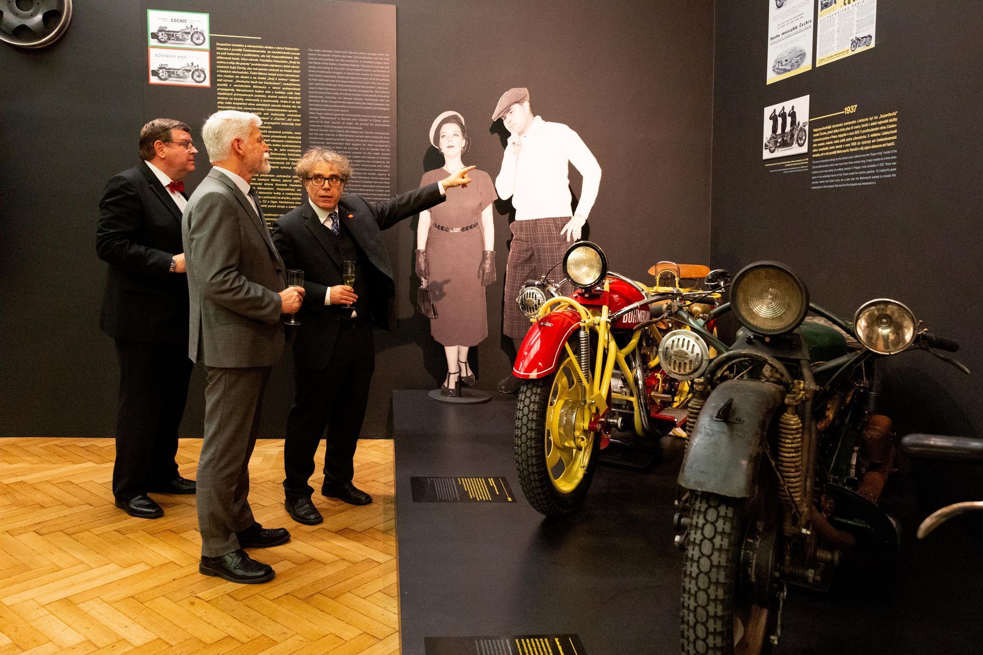 Otevření výstavy Čechie-Böhmerland Petr Pavel