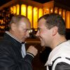 Vladimir Putin a Dmitrij Medveděv