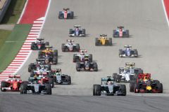 Formule 1 živě: Hamilton v Austinu vyhrál, Rosberg dojel za ním