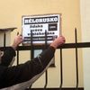 Protest před Běloruskou ambasádou.