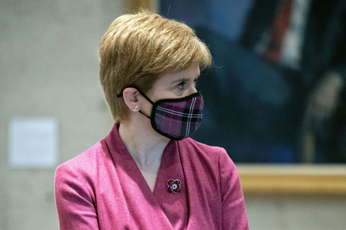 Skotská premiérka Nicole Sturgeonová.