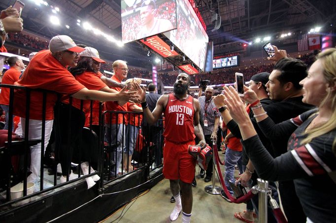 James Harden (Houston) v prvním kole play off NBA 2019