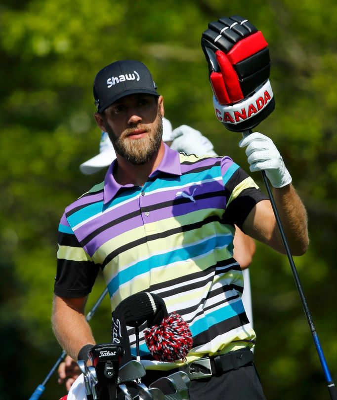 Graham DeLaet na golfovém Masters 2014