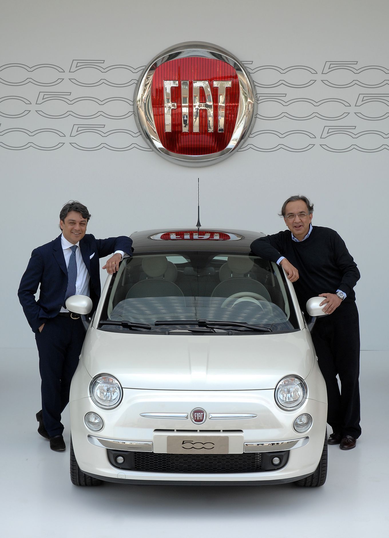 Fiat 500 Marchionne Montezemolo