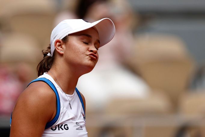 Ashleigh Bartyová na French Open 2021.