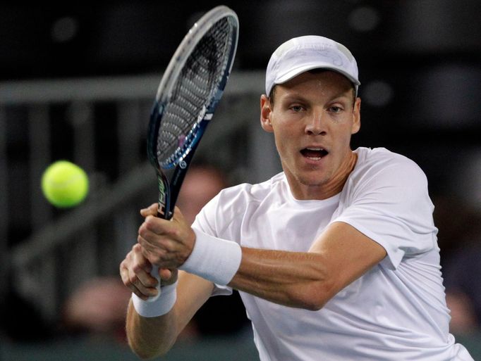 Davis Cup, Švýcarsko - Česko: Tomáš Berdych