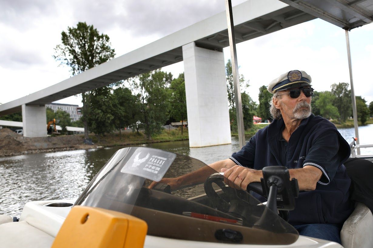 Štvanická lávka otevření