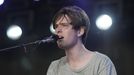 James Blake přehrál v Kalifornii aktuální desku Overgrown.