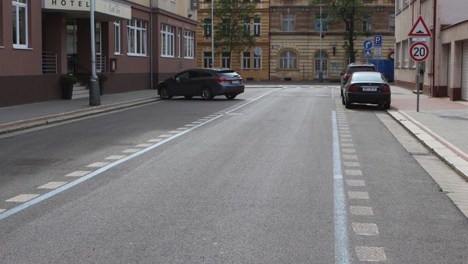 Modré parkovací zóny v Praze