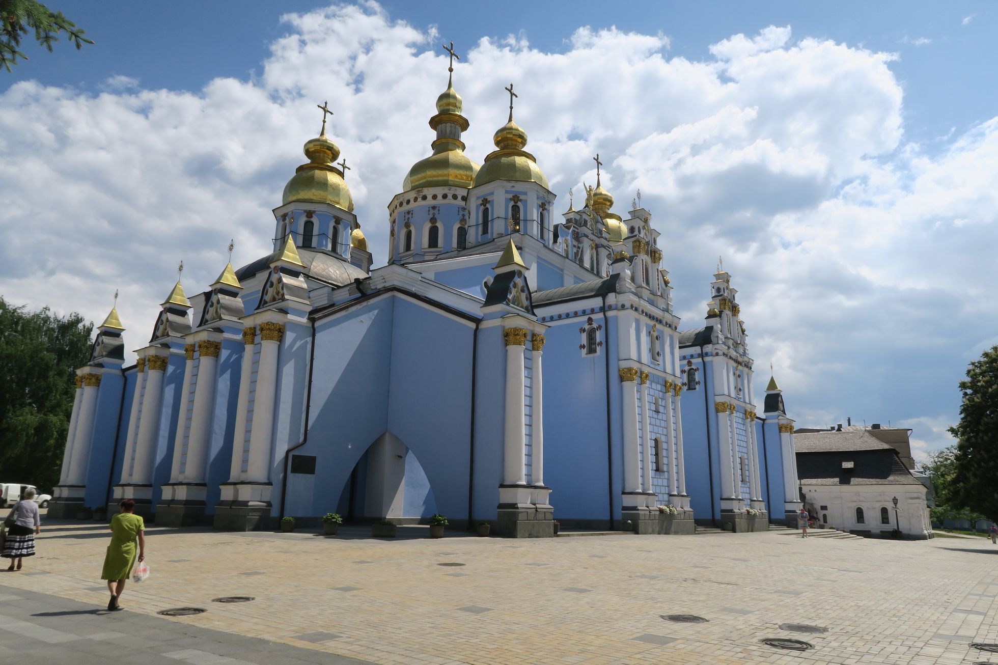 Ukrajina pravoslavná církev kostel Kyjev