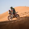 Roman Krejčí (KTM) a Pablo Copetti (Yamaha) v 2. etapě Rallye Dakar 2021