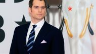 Britský herec Henry Cavill, představitel filmového Supermana.