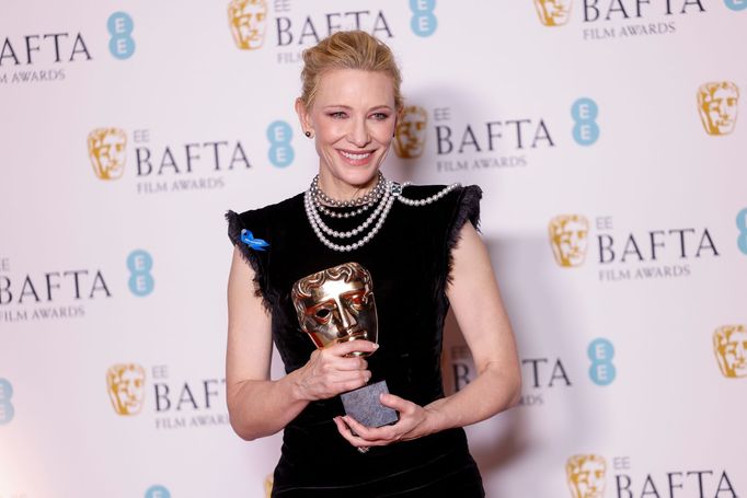 Cate Blanchett bodovala jako představitelka hlavní role ve snímku Tár.