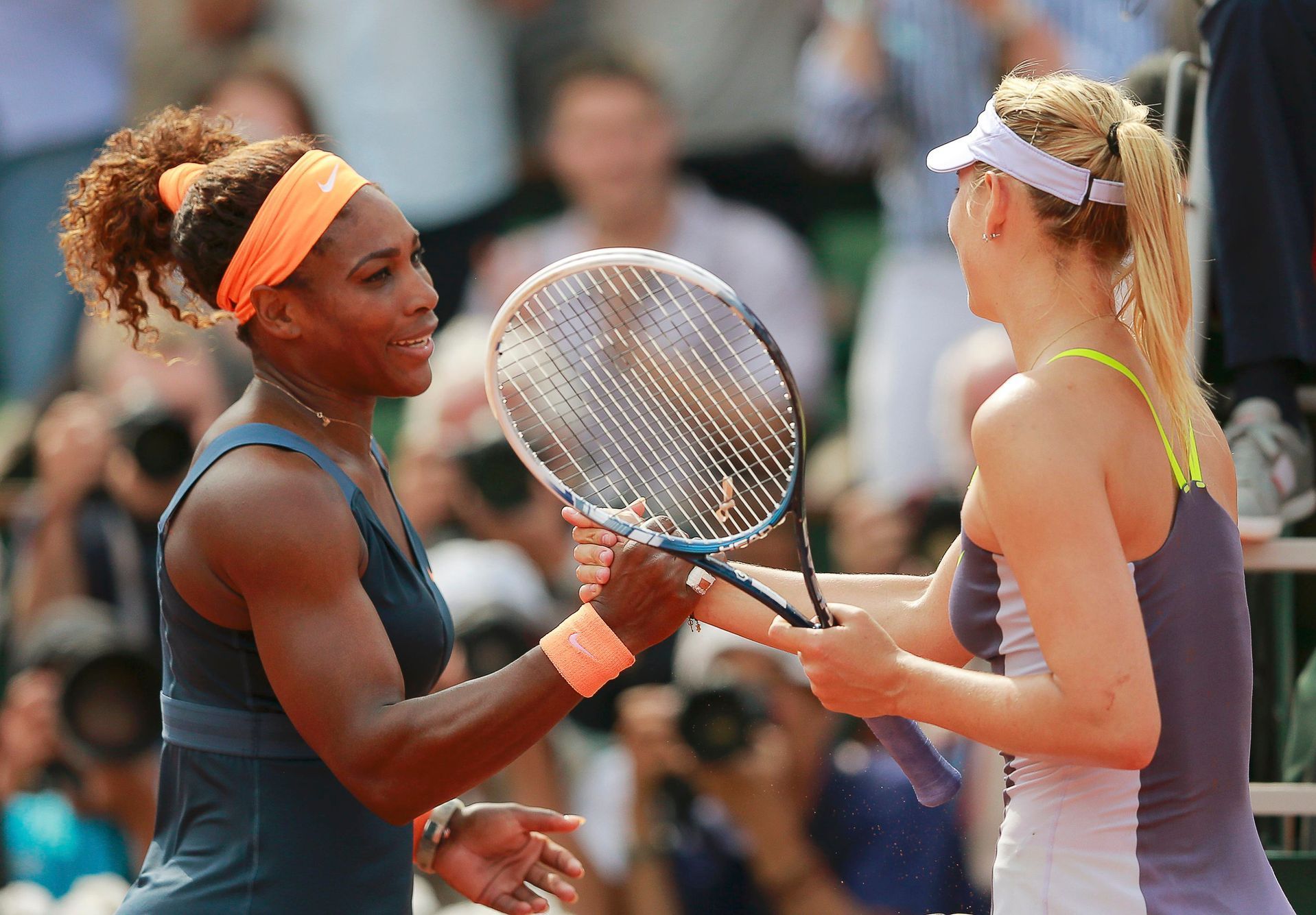 Tenis, French Open: Serena Williamsová a Maria Šarapovová