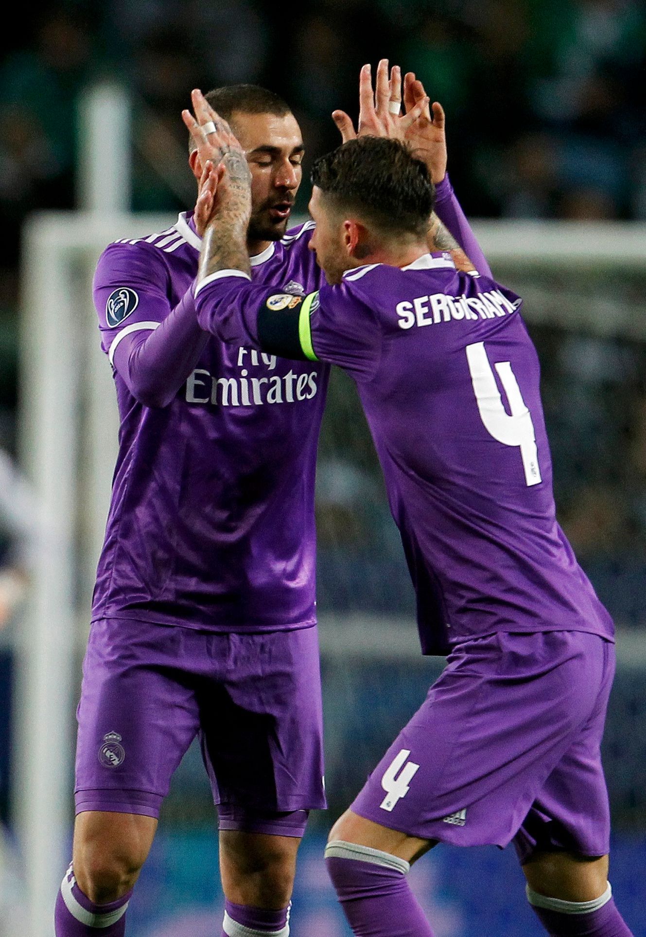 LM, Sporting Lisabon - Real Madrid: Karim Benzema