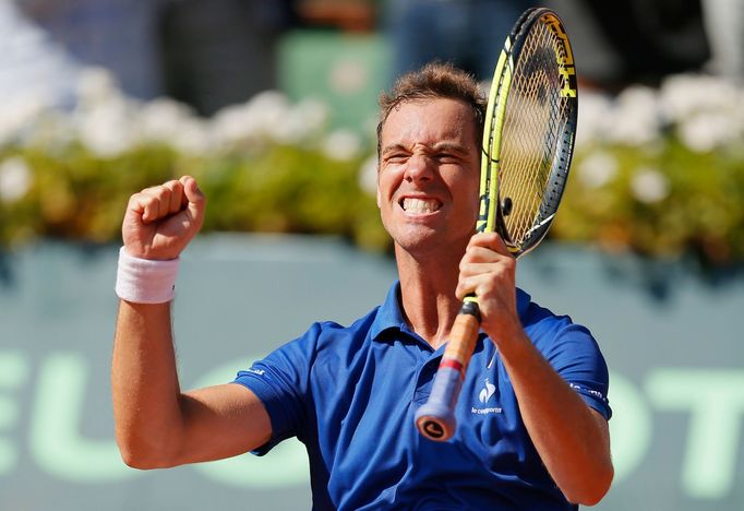 Richard Gasquet v semifinále Davis cupu 2014