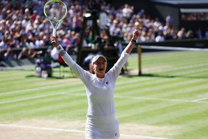 Wimbledon 2024, finále žen - Barbora Krejčíková