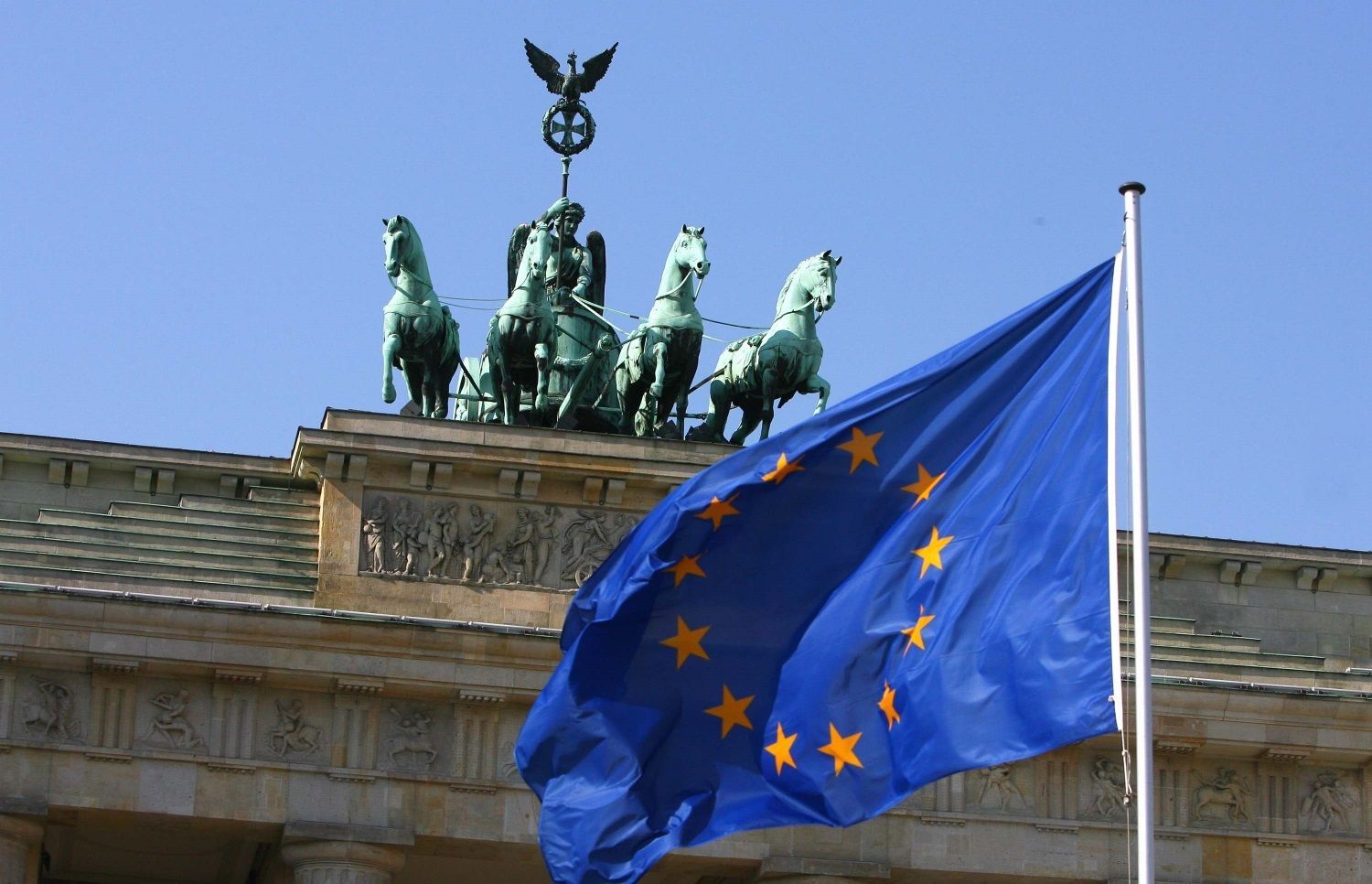 Evropská unie vlajka ilustrační