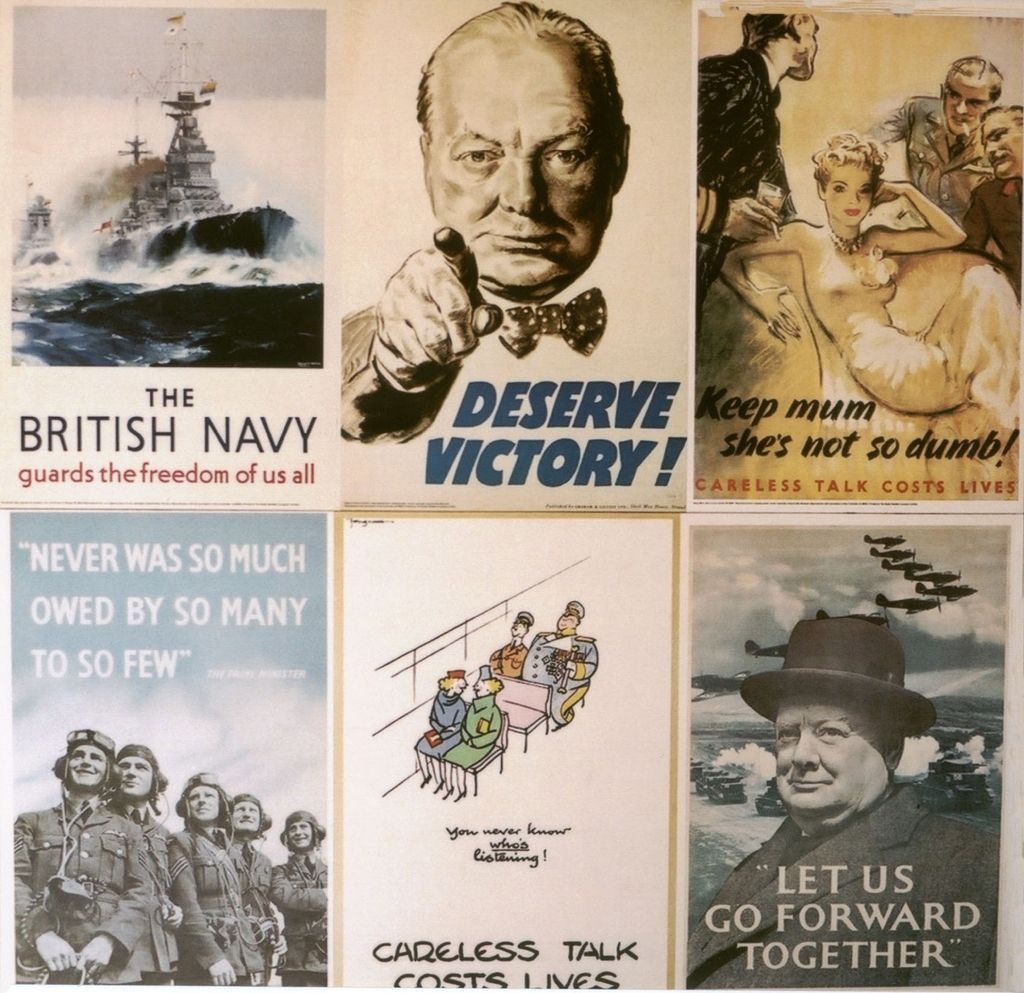 Second World War posters