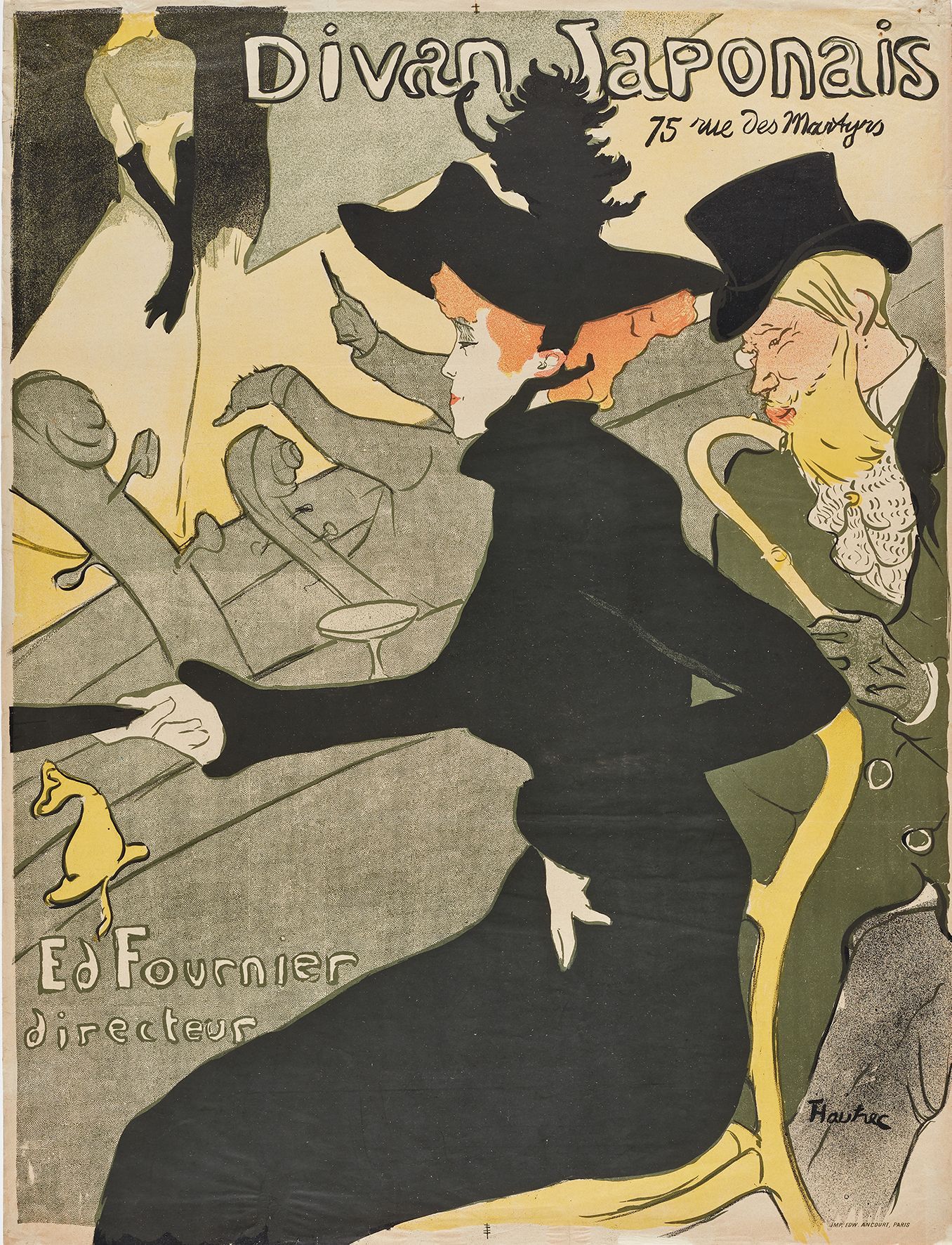 Henri de Toulouse-Lautrec (1864–1901) Divan Japonais 1892/93