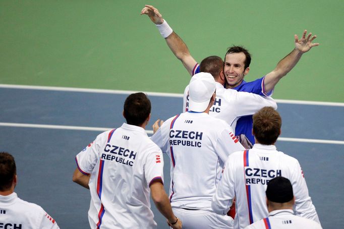 Davis Cup, finále Srbsko-ČR: Radek Štěpánek