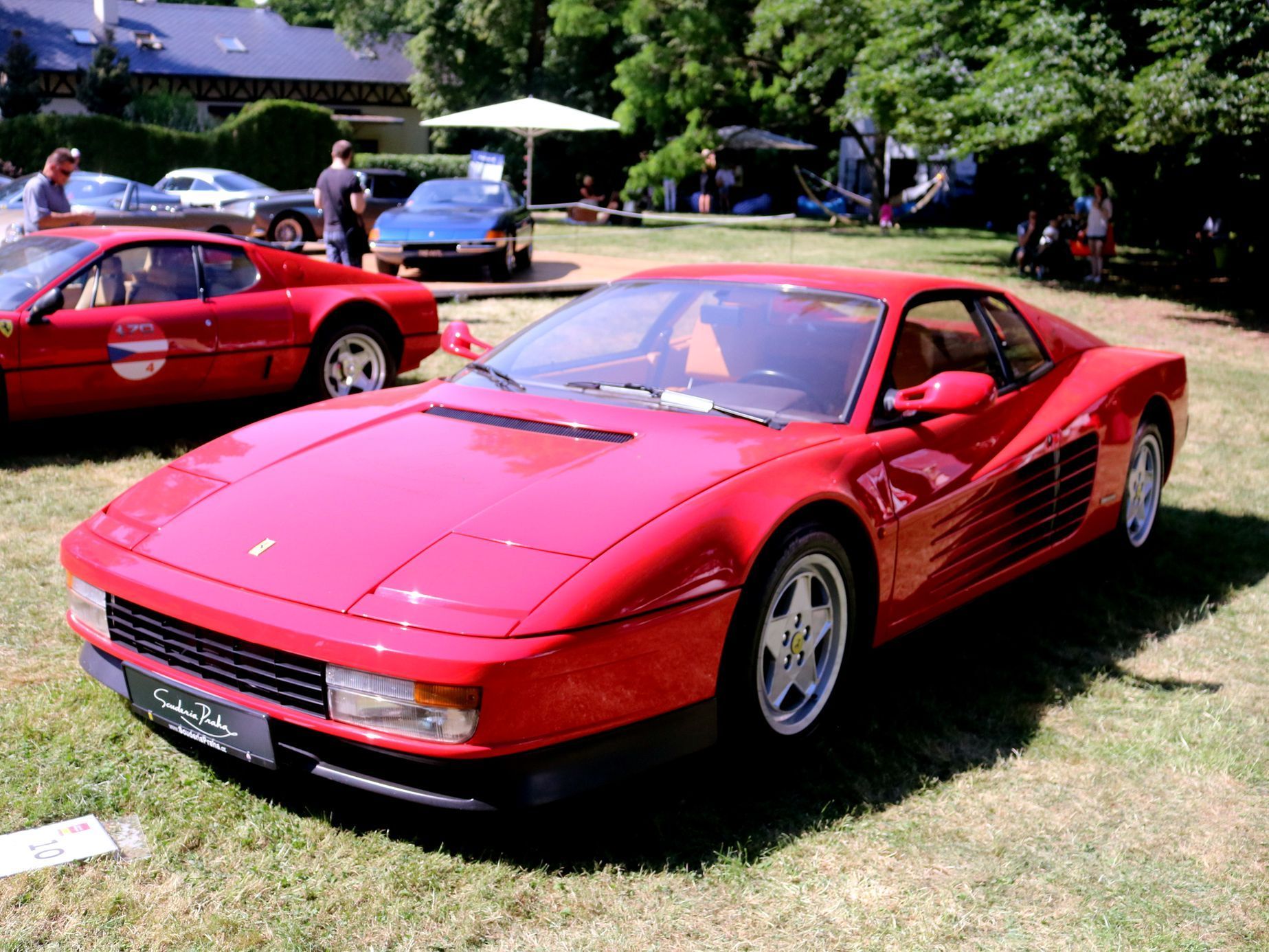 Auta na Chateau Loučeň Concours d´Elegance 2017