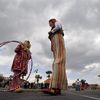 Fotogalerie: Ze života kočovného cirkusu v USA